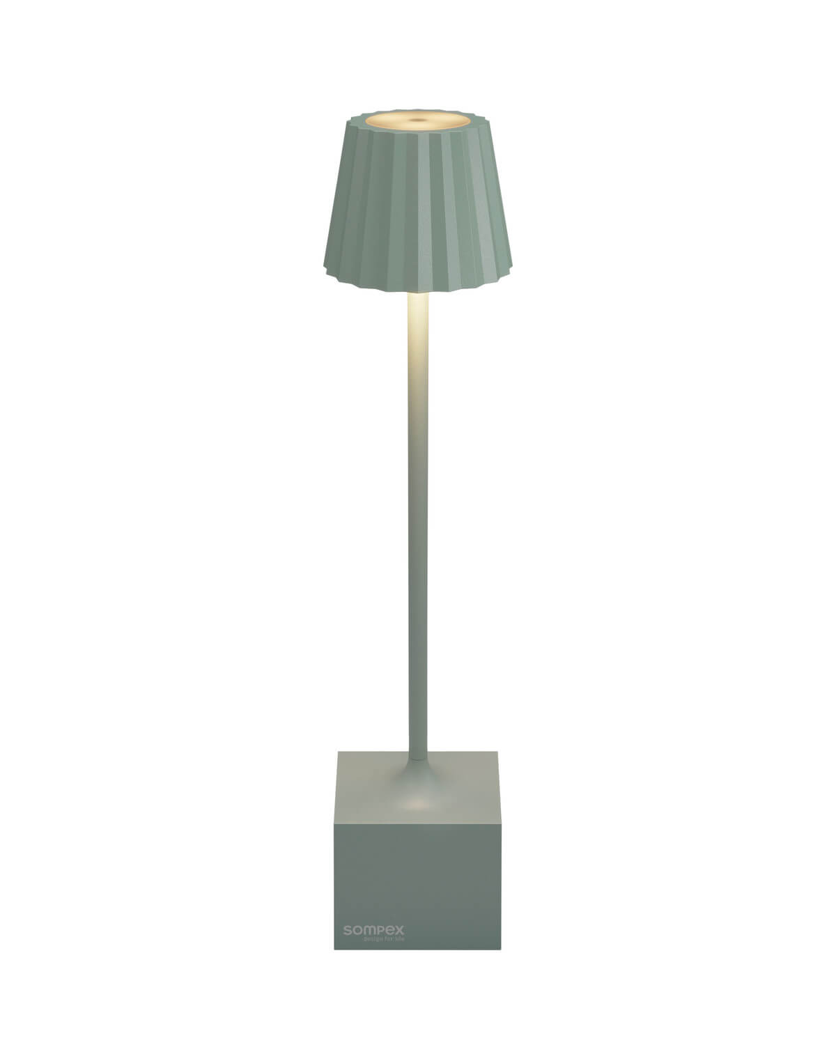 Lampe extérieure Dennis vert olive