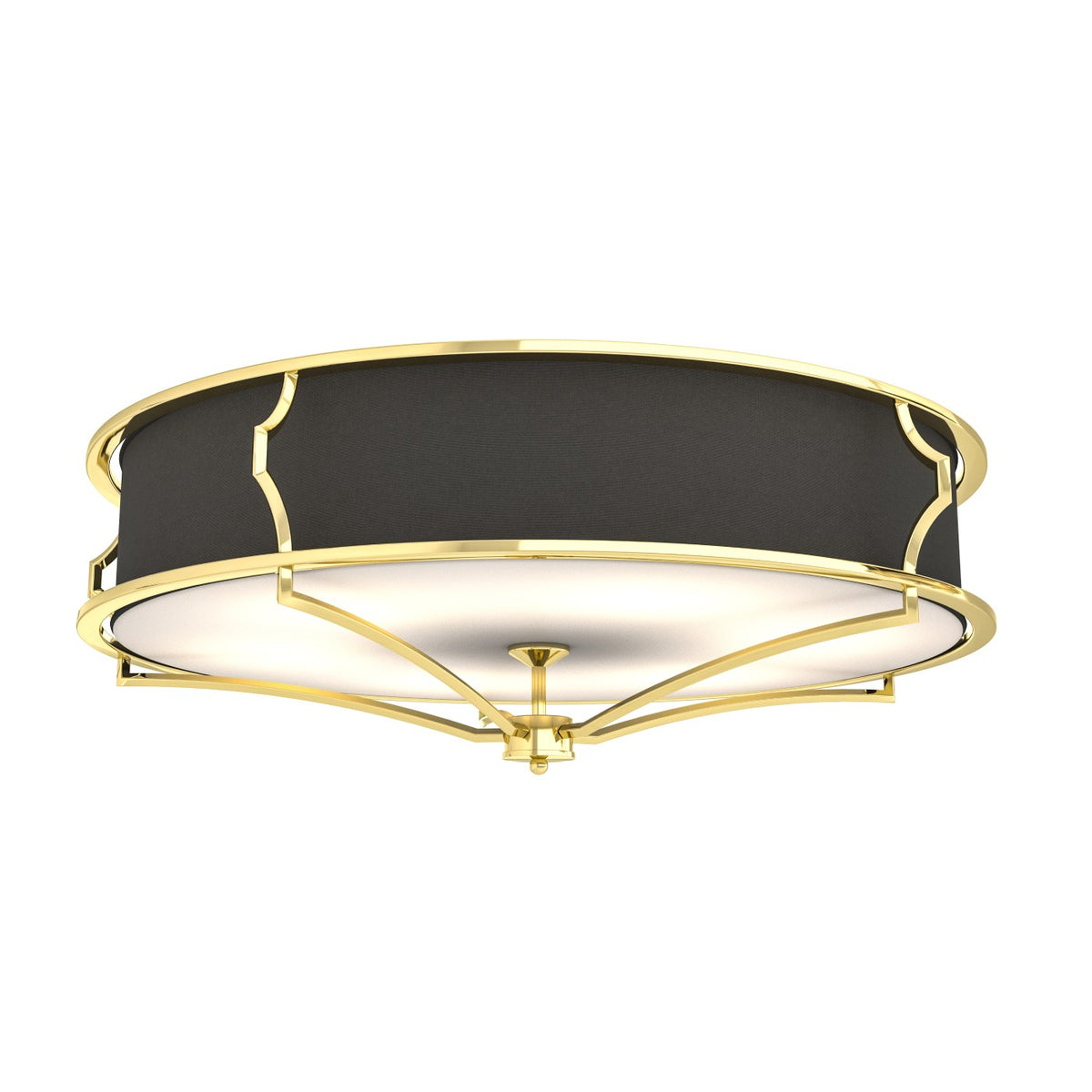 Plafonnier Stesso L, verre