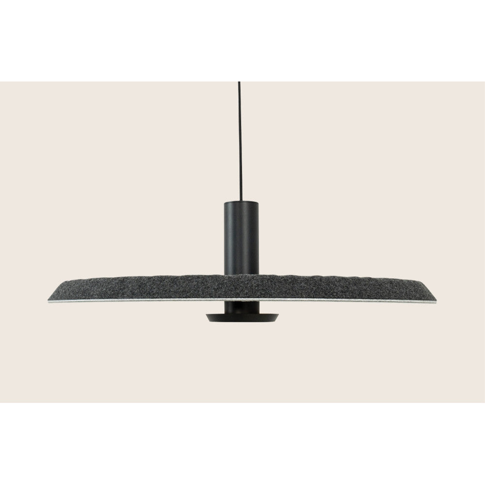 Suspension Acoustique ZAMBELIS D450 13W DESIGN Noir et Gris 25176