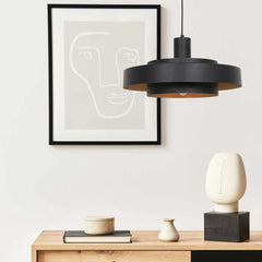Adjustable Black Pendant Light | Gory