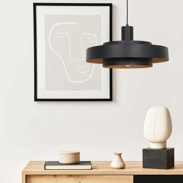 Adjustable Black Pendant Light | Gory