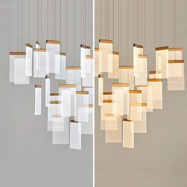 Design Staircase Pendant Light | Illuminated Dance
