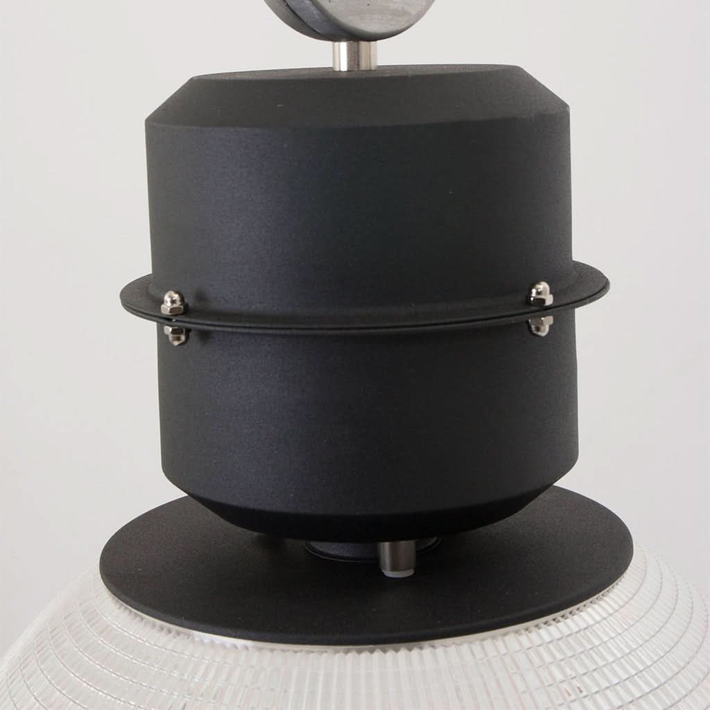 Suspension Industrielle Noir Transparent | Oaro - Designix Suspension Luminaire