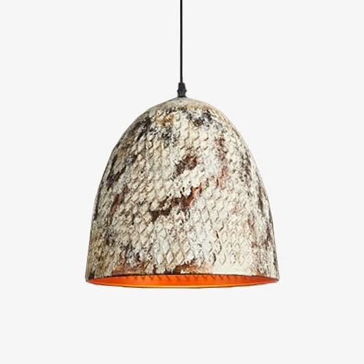 Beige metal pendant light | Sahel