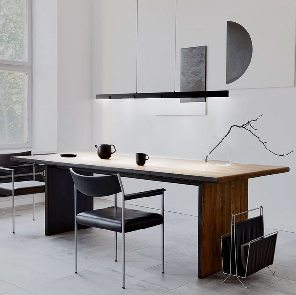Modern Black Block Pendant Light | Inir