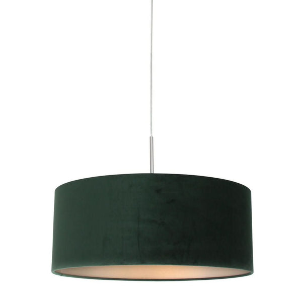 Modern Green Velvet Pendant Light | Sory