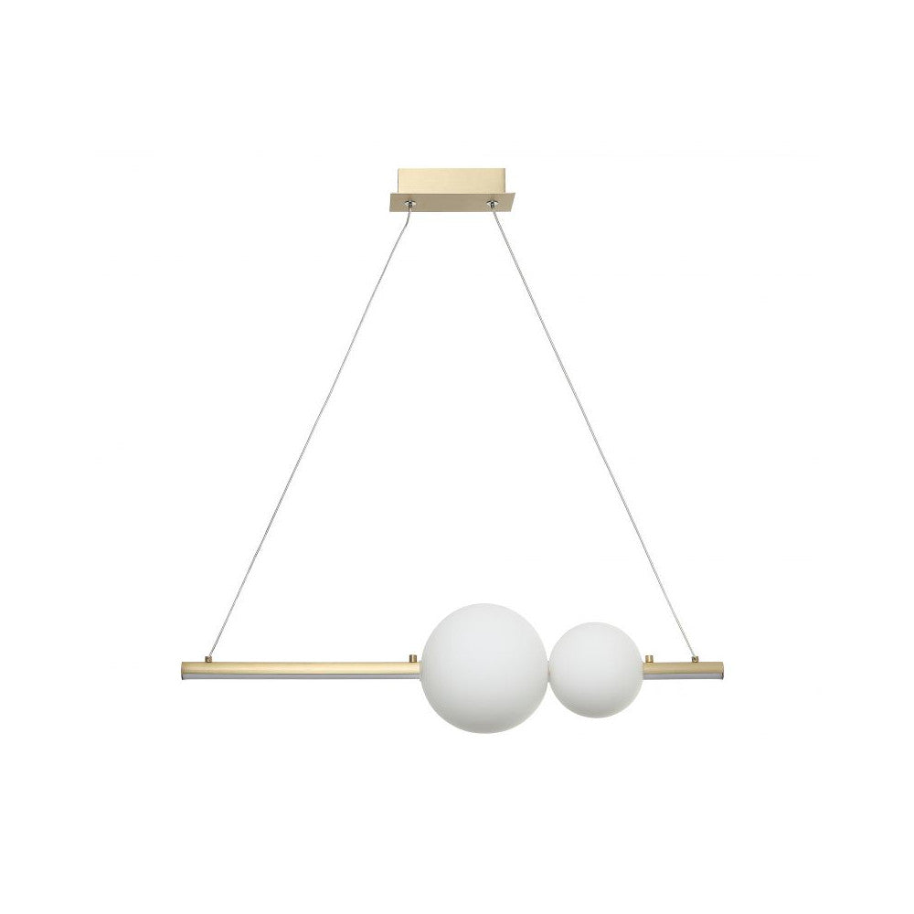 Suspension ZAMBELIS 13W Dimmable DESIGN Or Mat 22108