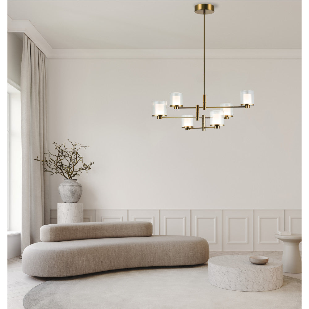 Suspension ZAMBELIS 42W Dimmable DESIGN Dore 23019