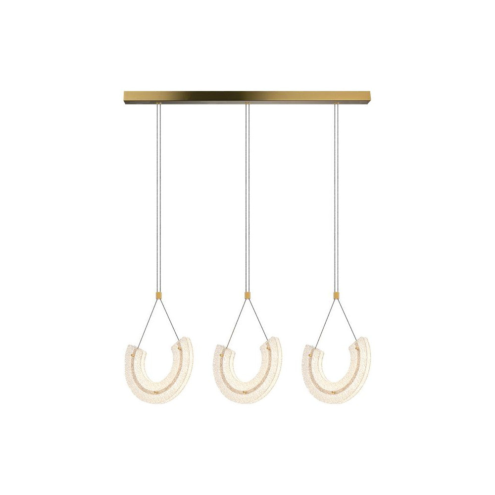 Suspension ZAMBELIS 33W Dimmable DESIGN Dore Mat 23031