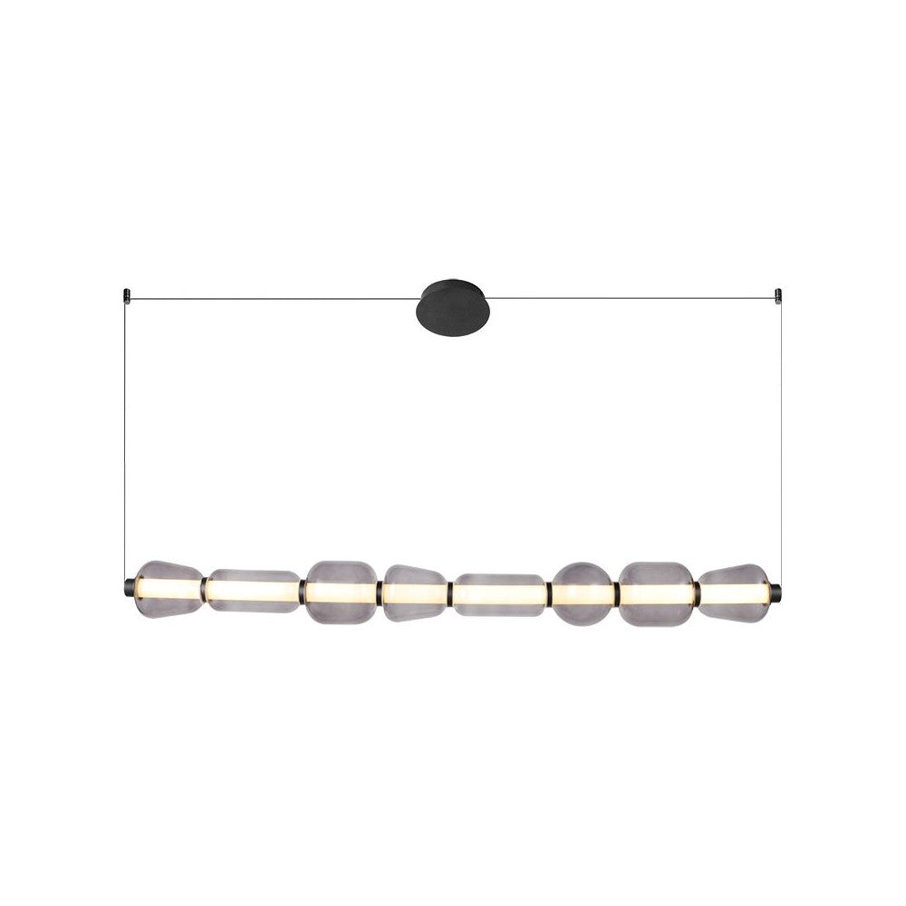 Suspension ZAMBELIS 37W DESIGN Noir Mat 23066