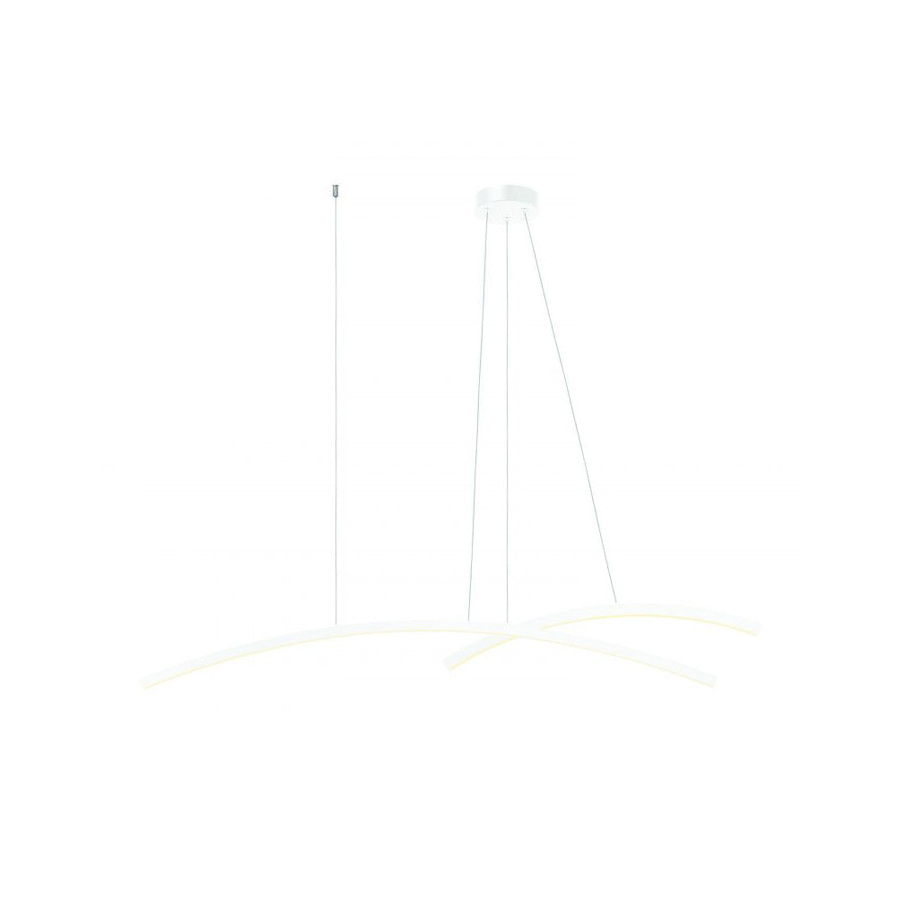 Suspension ZAMBELIS 41W Dimmable DESIGN Blanc Mat 20129