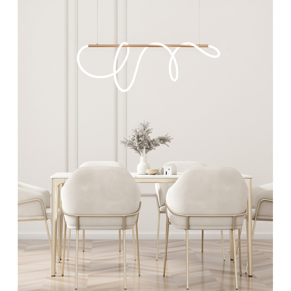 Suspension ZAMBELIS 28W DESIGN Or Mat 19254