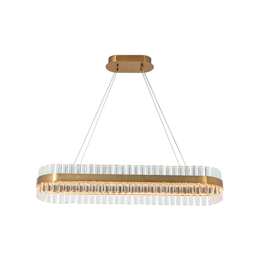 Suspension ZAMBELIS 68W Dimmable DESIGN Dore Mat 22041