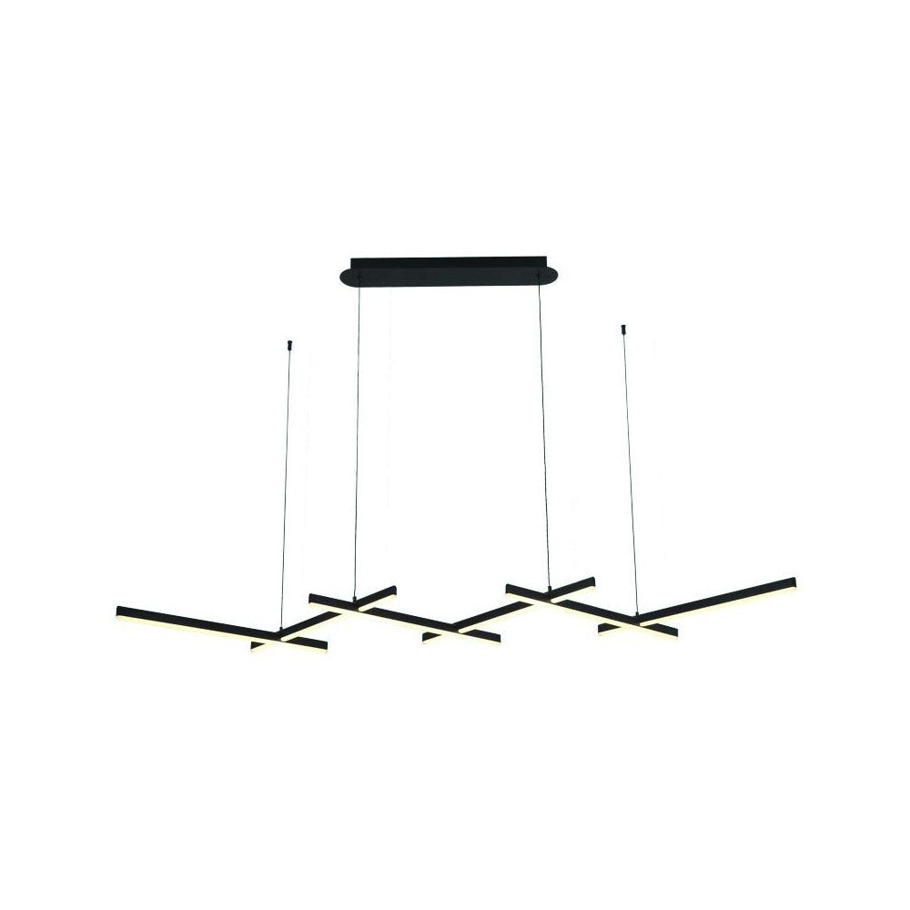 Suspension ZAMBELIS 98W DESIGN Noir Mat 1948