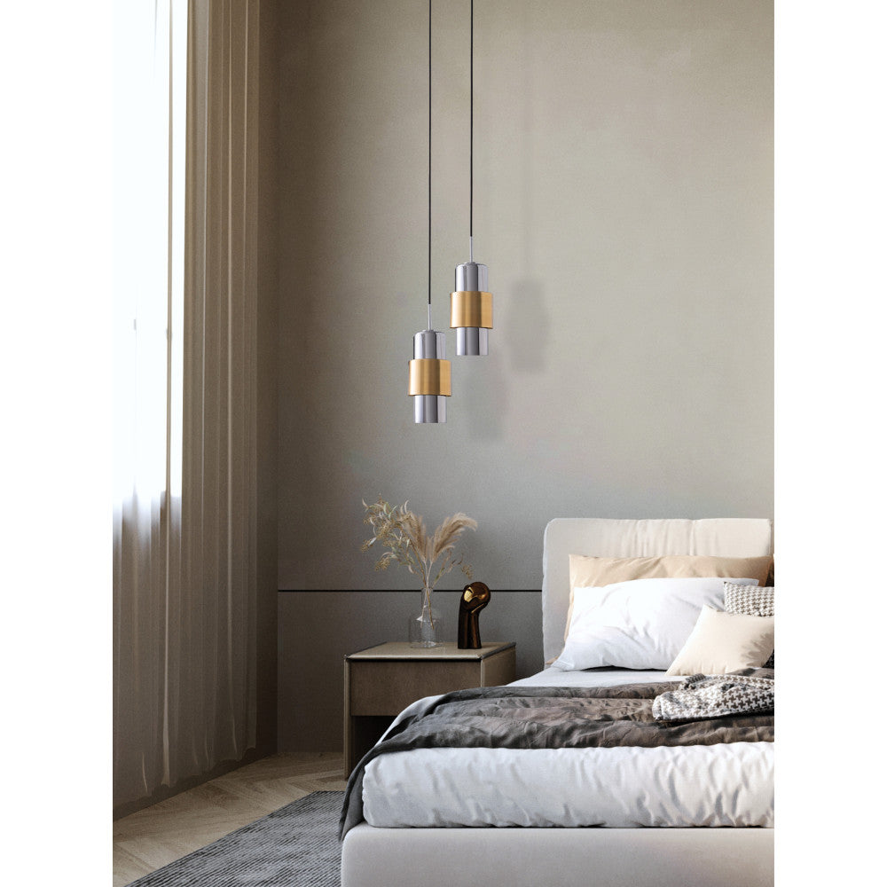 Suspension ZAMBELIS D130 E27 DESIGN Or Mat Sans Source 22001