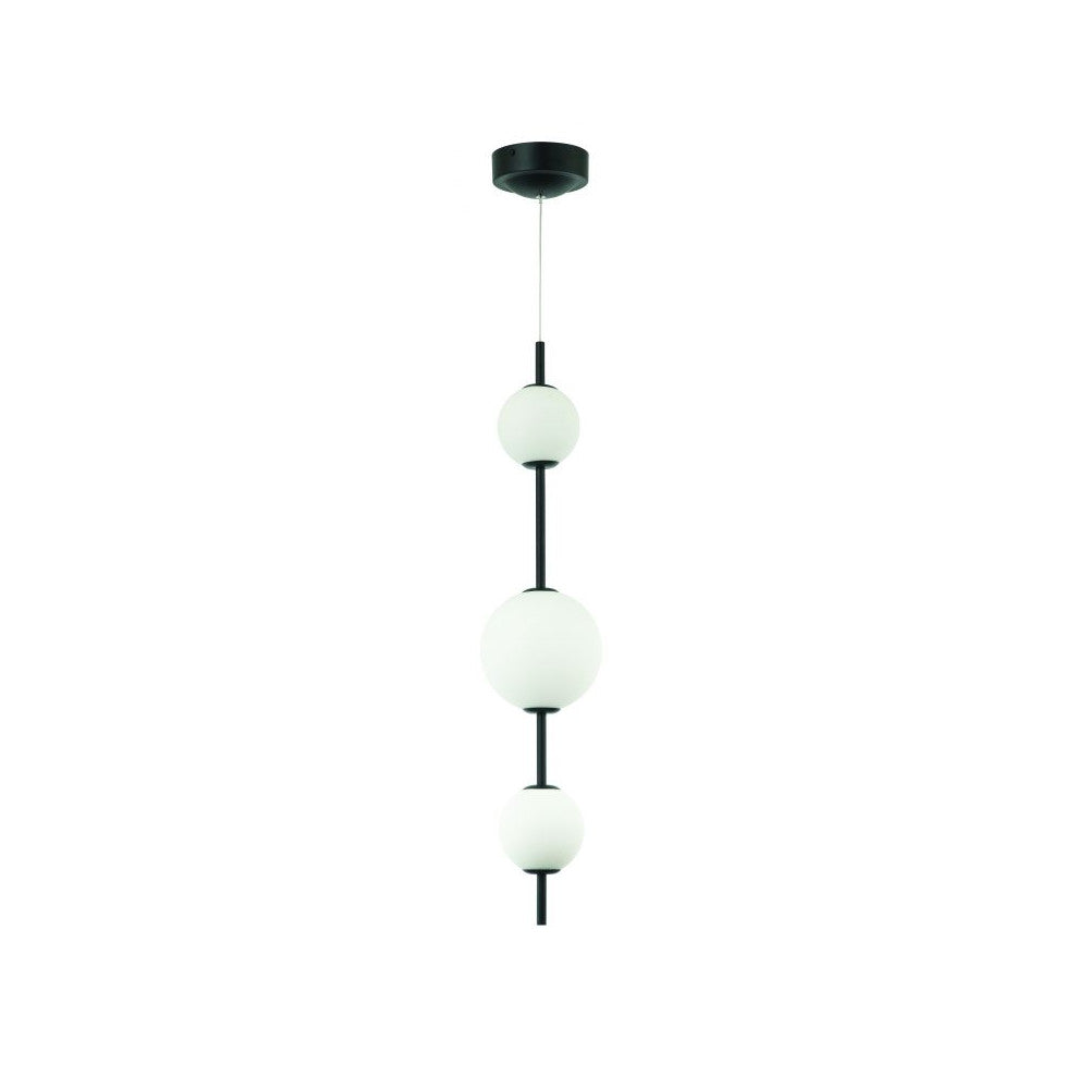 Suspension ZAMBELIS D160 13W DESIGN Noir Mat 20132