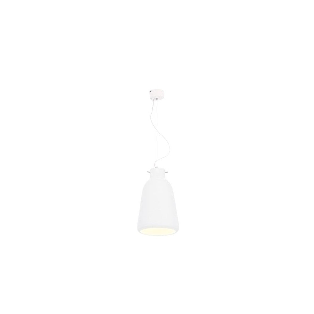 Suspension ZAMBELIS D180 E27 DESIGN Blanc Mat Sans Source 22268