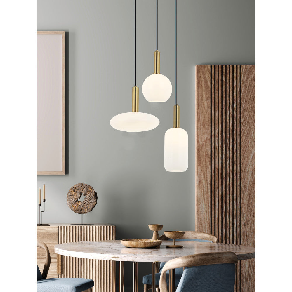 Suspension ZAMBELIS D200 E27 DESIGN Dore Mat Sans Source 22071
