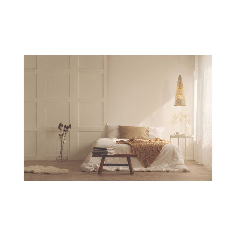 Suspension ZAMBELIS D230 E27 DESIGN Bambou Sans Source 20154