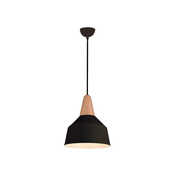 Suspension ZAMBELIS D230 E27 DESIGN Noir Mat Sans Source 180088