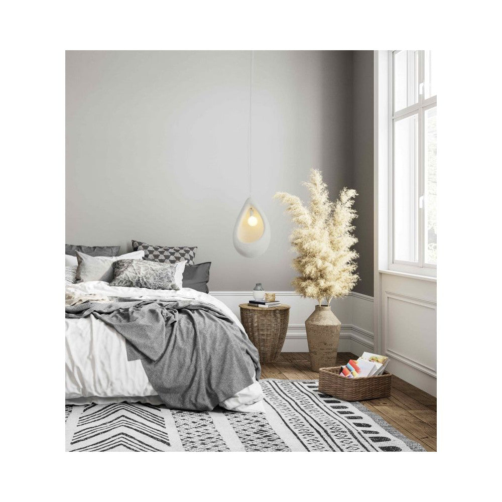 Suspension ZAMBELIS D40 E27 DESIGN Blanc 23163