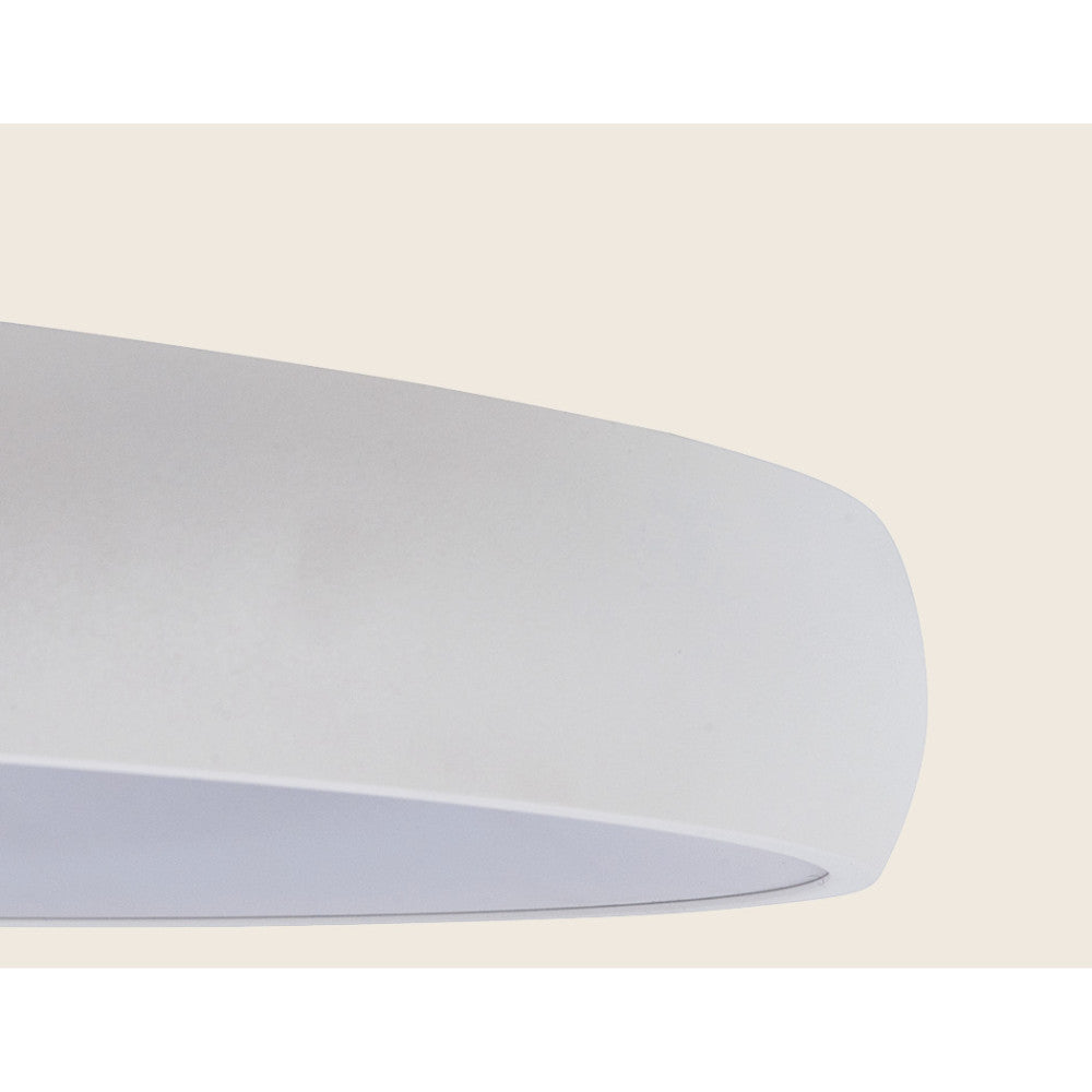 Suspension ZAMBELIS D400 32W Dimmable DESIGN Blanc Sable 2045