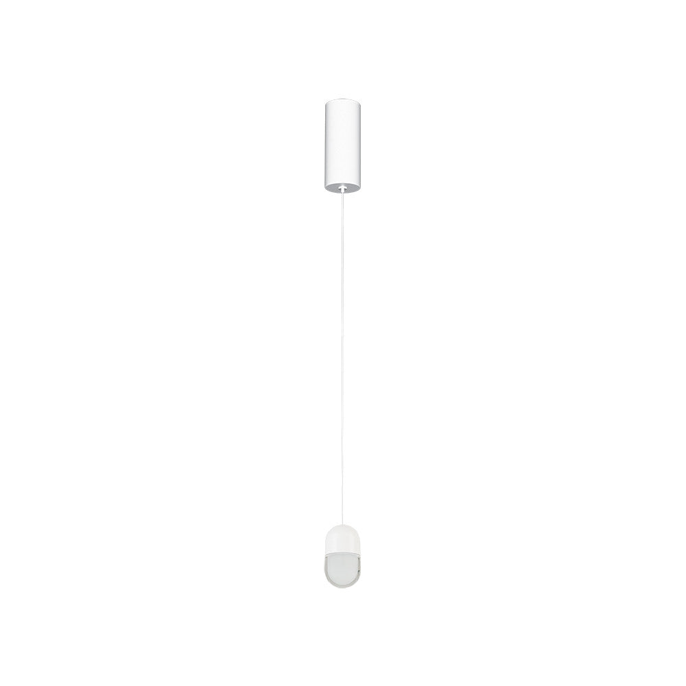 Suspension ZAMBELIS D45 7W Dimmable DESIGN Blanc Sable 25139