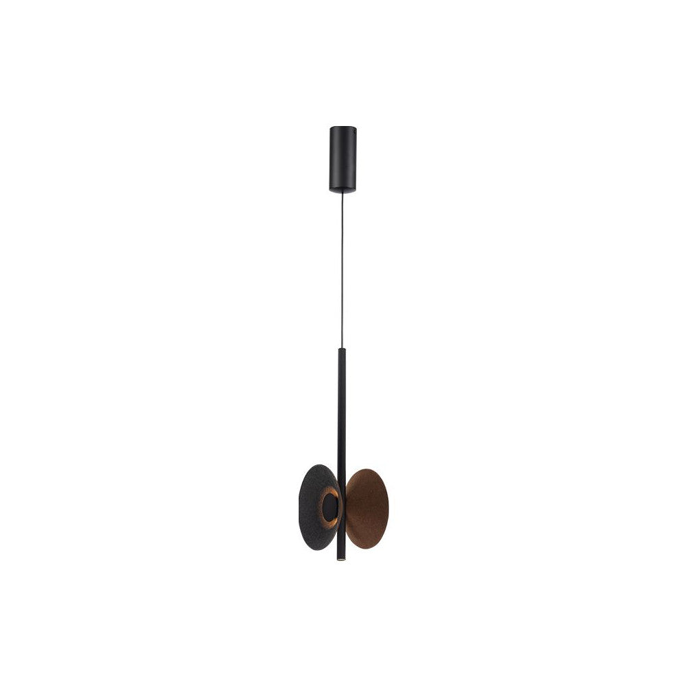 Suspension ZAMBELIS D55 6W DESIGN Marron et Gris 23176