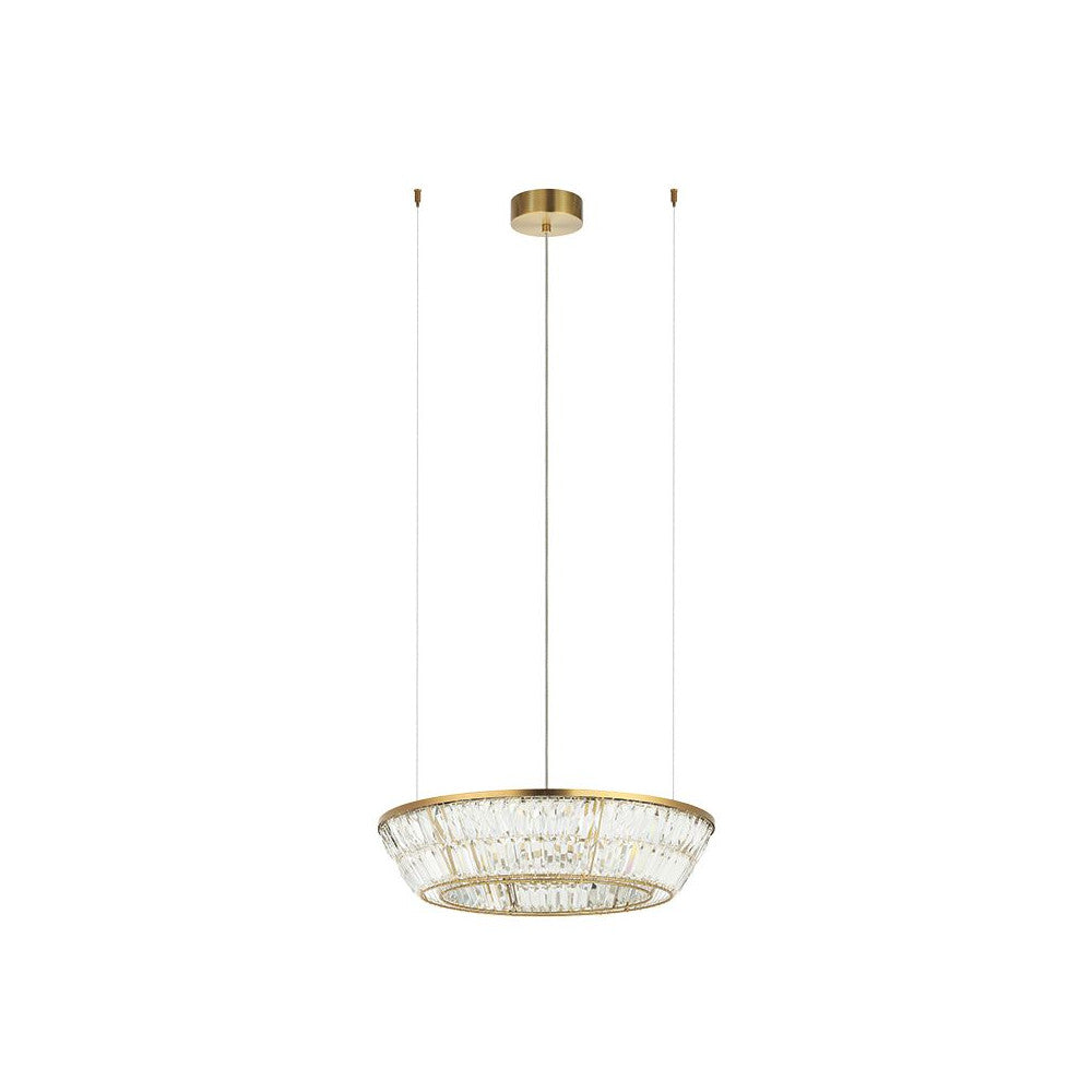 Suspension ZAMBELIS D600 38W Dimmable DESIGN Bronze 23046