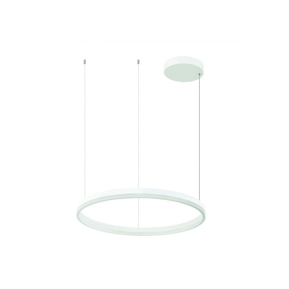 Suspension ZAMBELIS D600 42W Dimmable DESIGN Blanc Mat 20261