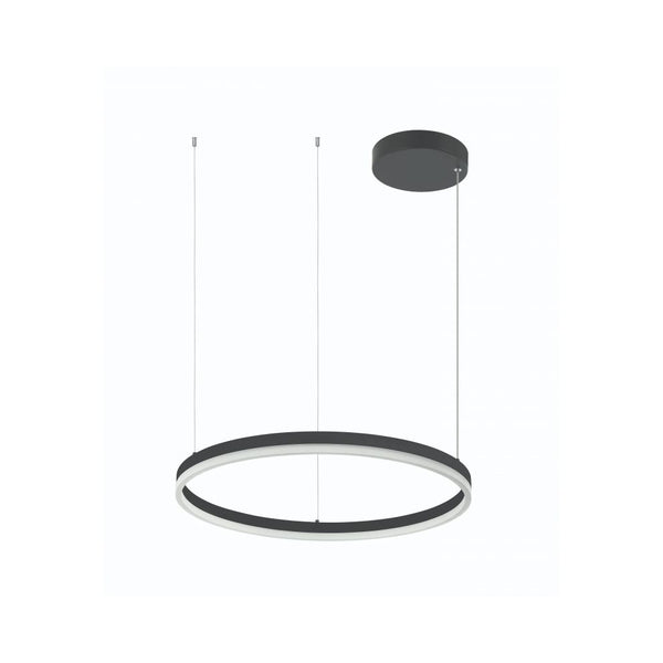 Suspension ZAMBELIS D600 42W Dimmable DESIGN Noir Mat 20260