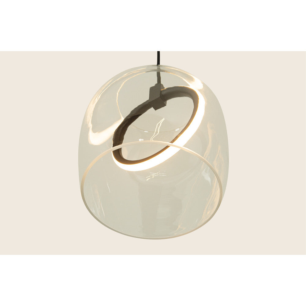 Suspension ZAMBELIS D65 6W DESIGN Noir Mat 23080