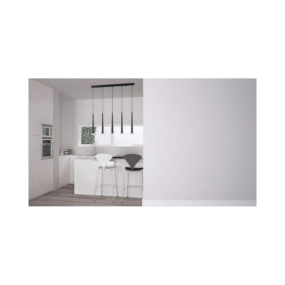 Suspension ZAMBELIS D70 6W DESIGN Noir Sable 22110