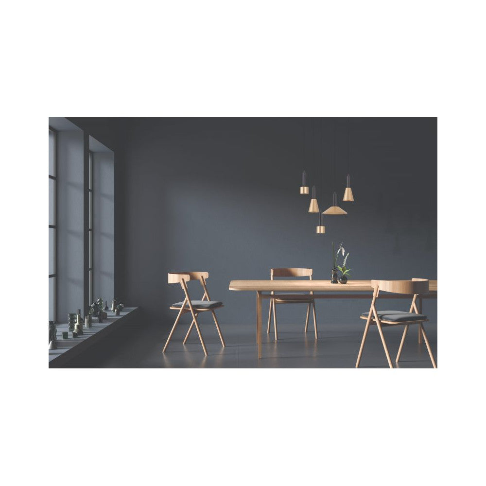 Suspension ZAMBELIS D70 7W DESIGN Noir Sable 22177