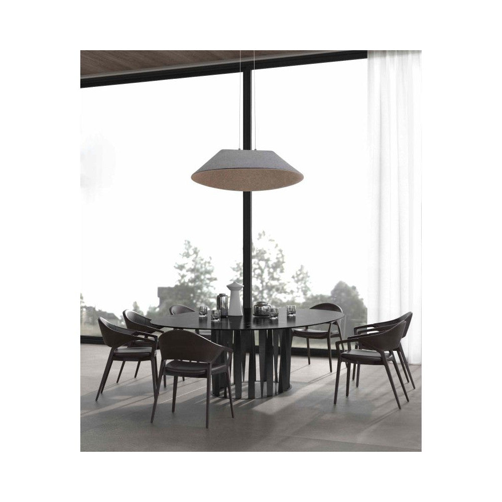 Suspension ZAMBELIS D750 12W Dimmable DESIGN Gris 23173