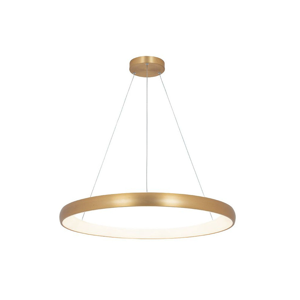 Suspension ZAMBELIS D800 60W Dimmable DESIGN Or Brosse Mat 2062