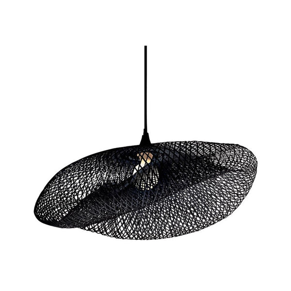 Suspension ZAMBELIS E27 DESIGN Noir Sans Source 19108