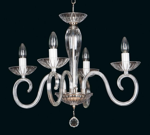 EL2244024 clear glass chandelier