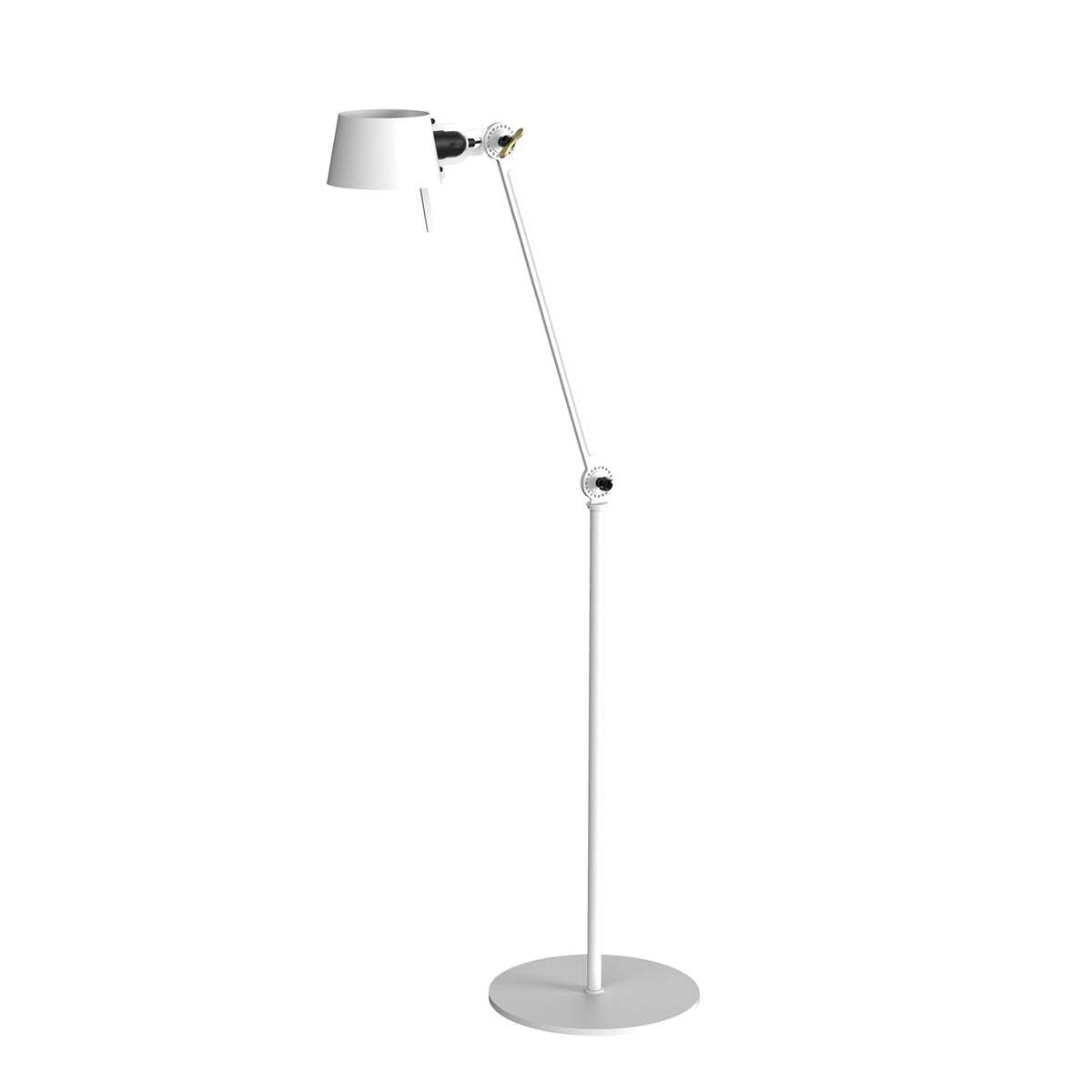 Lampadaire Bolt 1 bras Sidefit Blanc pur