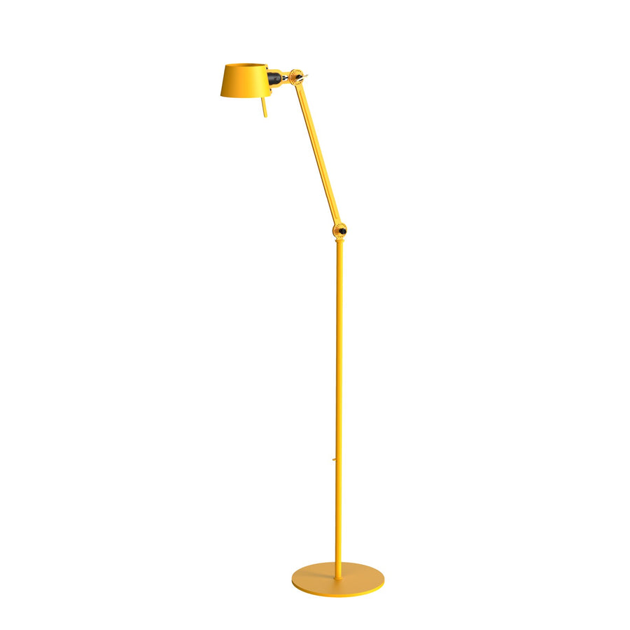 Lampadaire Bolt Long 1 bras Sidefit Jaune soleil