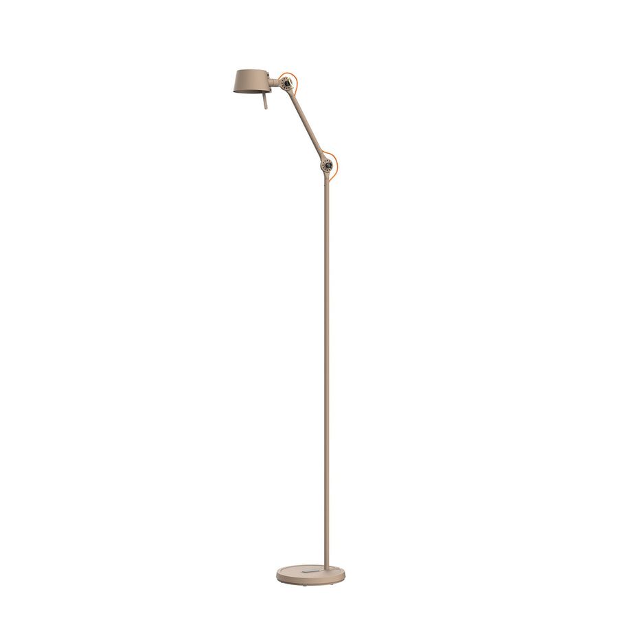 Lampadaire LED Bolt10 Brun argile Orange