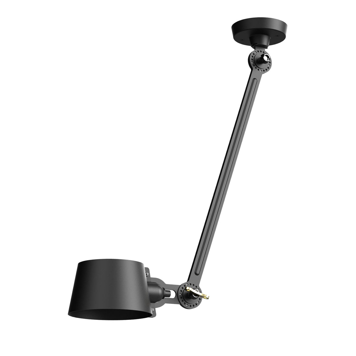 Plafonnier Bolt 1 bras Sidefit Noir fumé
