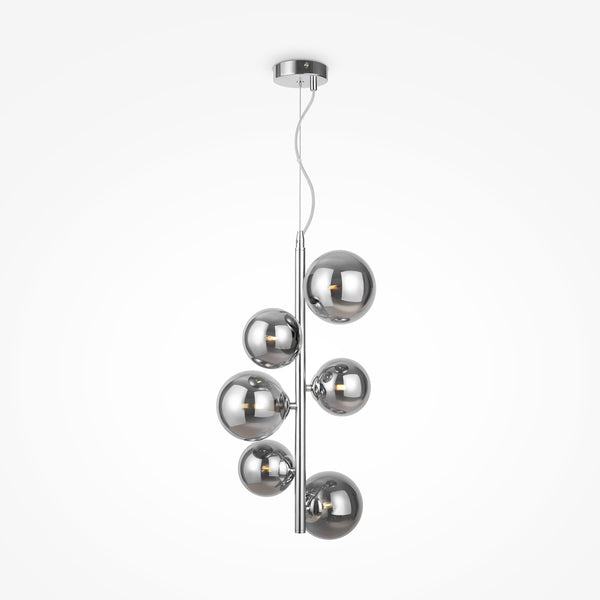 Dallas silver pendant light