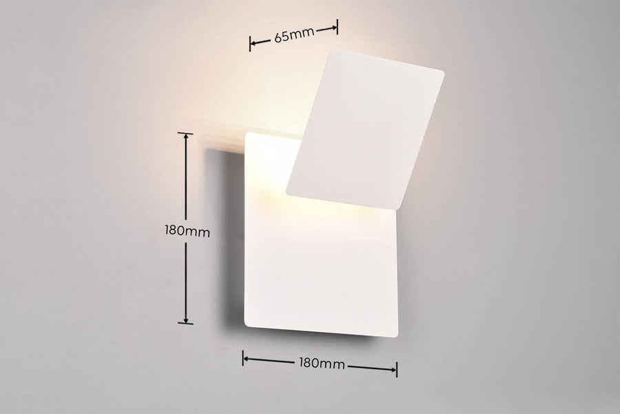 Applique murale Mio blanche mat (240319131)