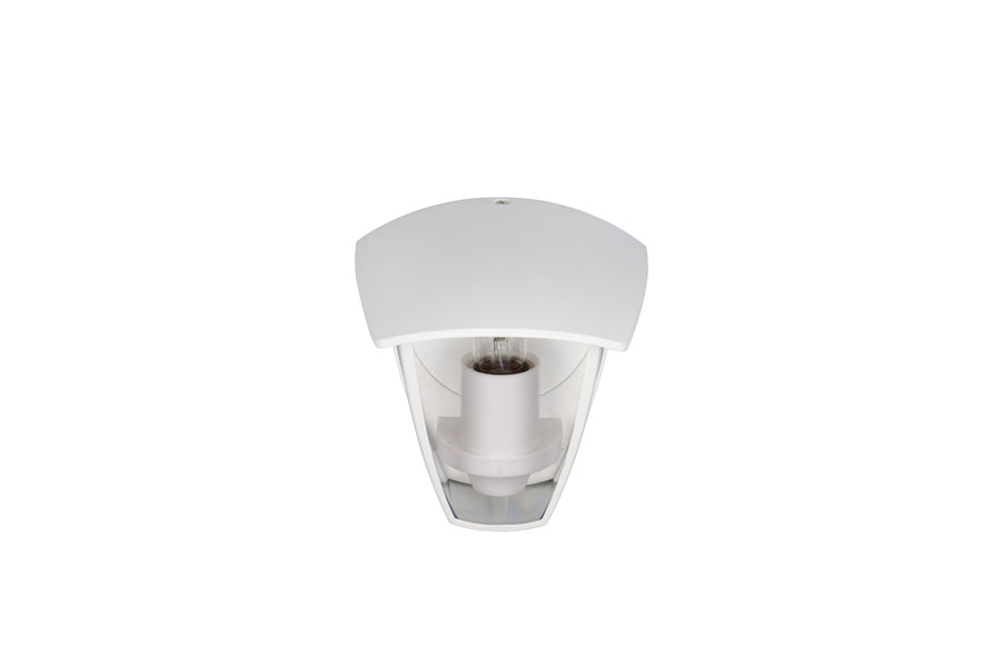 Applique extérieure Venta blanche mat, H 24 cm (263260231)