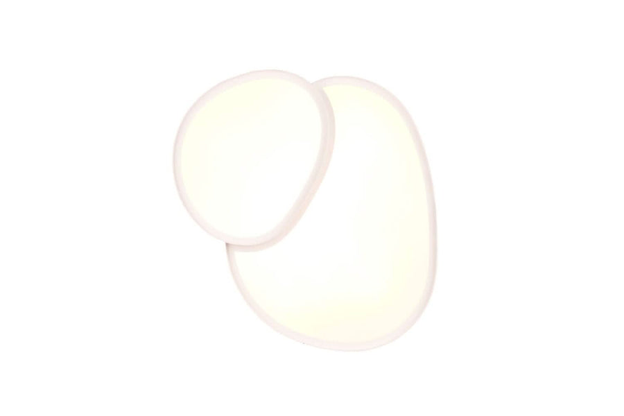 Plafonnier Rise blanc mat, L 43,5 cm