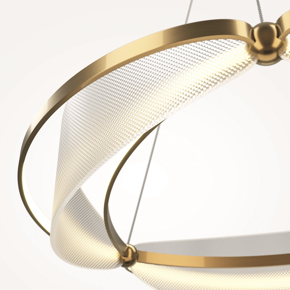 Breeze Suspension luminaire doré