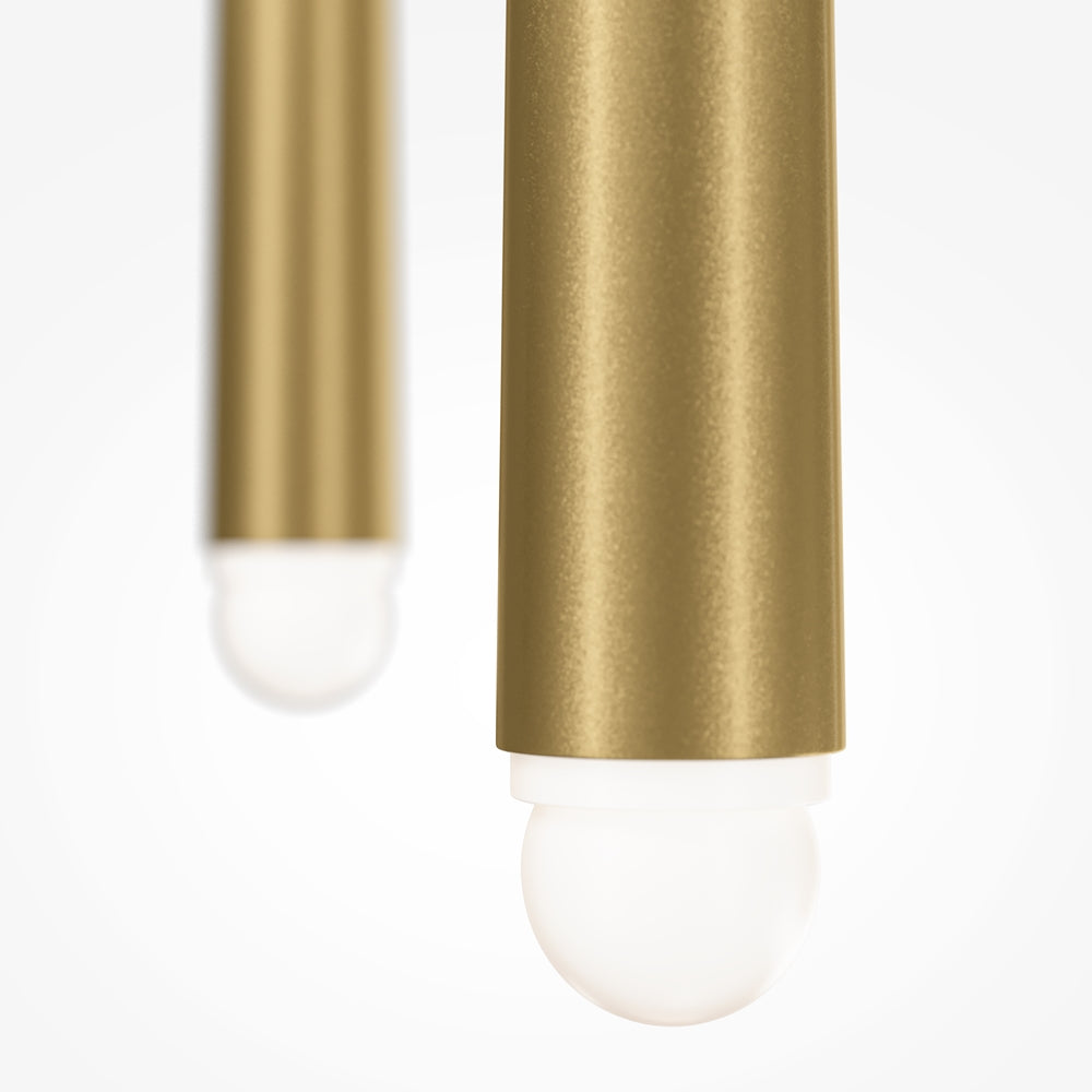 Cascade Suspension luminaire doré