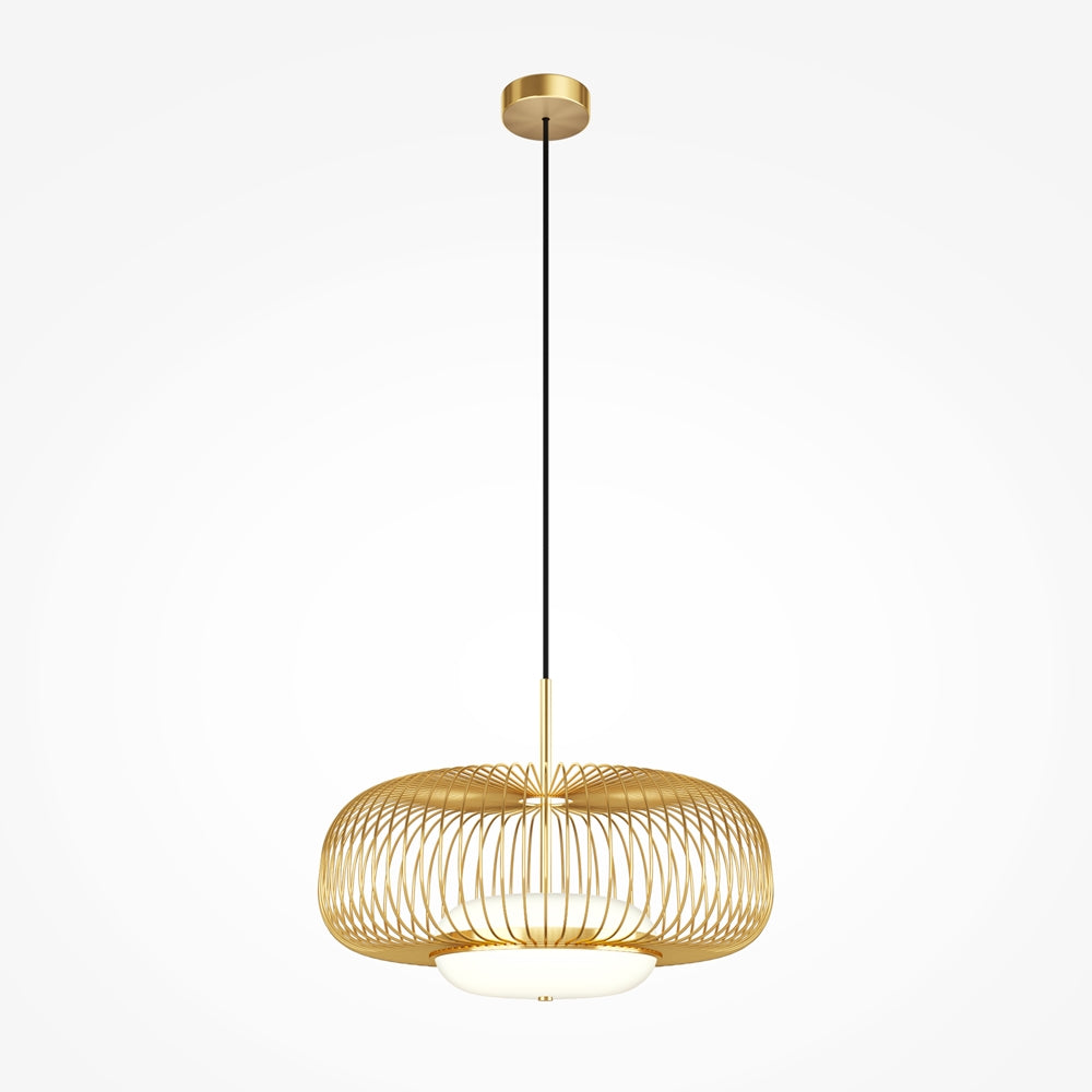 Levitation Suspension luminaire doré