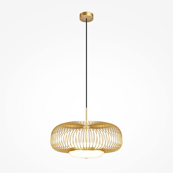 Levitation gold suspension light